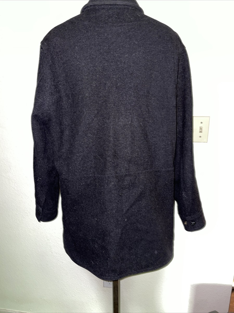 ジャケット・アウター FILSON GARMENT 100% Virgin Wool Jacket Filson Garment 100% virgin wool jacket men size M black (0557) | eBay