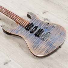 Suhr Modern Plus Hsh Guitar, Pau Ferro Fretboard, Trans Blue Denim Slate