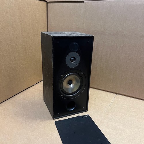 Vintage Rogers LS7 Made in England Black 8ohms Hifi Bookshelf Speaker Working