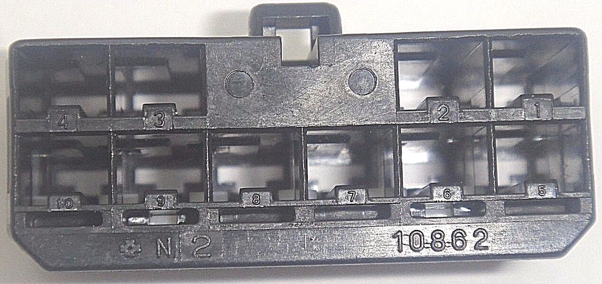 NEW GENUINE/ OEM 10way 10862 90980-10862 9098010862 6098-0156