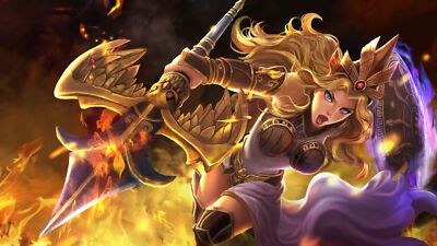 Anime smite athena 2014 video games game art fantasy Custom Gaming Mat Desk