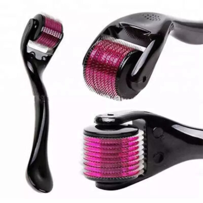 Derma Roller Titanium Micro Needle Skin Care Beard Hair Regeneration Growth