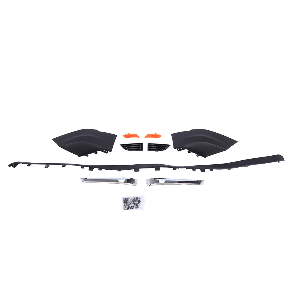 Complete Front Bumper Cover Kit For 2022 2023 2024 Chevrolet Traverse