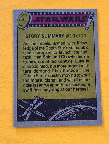 1977 TOPPS STAR WARS SERIES (1-66) YOU PICK COMPLETE YOUR SET VARIOUS CONDITIONS - Picture 177 of 239
