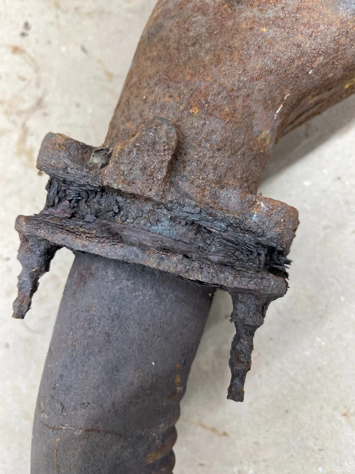 1982 83 84 85 SBC Chevrolet C10 K10 Malibu bloque pequeño colector de escape 14093654 Foto 3 de 4