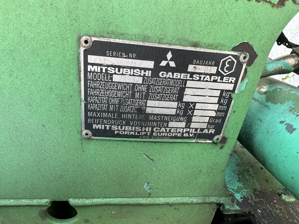 mitsubishi gabelstapler gas Stapler - Bild 3 von 4