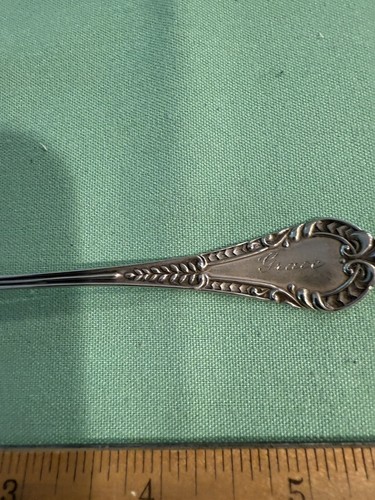 1899 Battleship IOWA “Grace” Antique F.S. Gilbert Sterling Spoon (S214) - Picture 5 of 13
