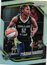 2025 Panini Prizm WNBA #130 Tyasha Harris Silver Prizms