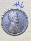 1914-S LINCOLN WHEAT CENT, low mintage date, "Fine" condition #6