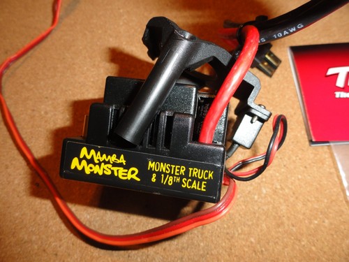TRAXXAS E-MAXX 3908, CASTLE MAMBA MONSTER ESC, 3S TO 6S LIPO, SEE DETAILS BELOW. - Picture 9 of 17