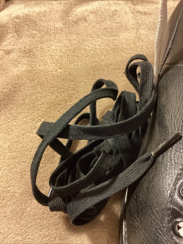 Rare Vtg 1940s-50s Spot Bilt Black Leather Soccer Football Futbol Boots Sz 8 E - Picture 17 of 17