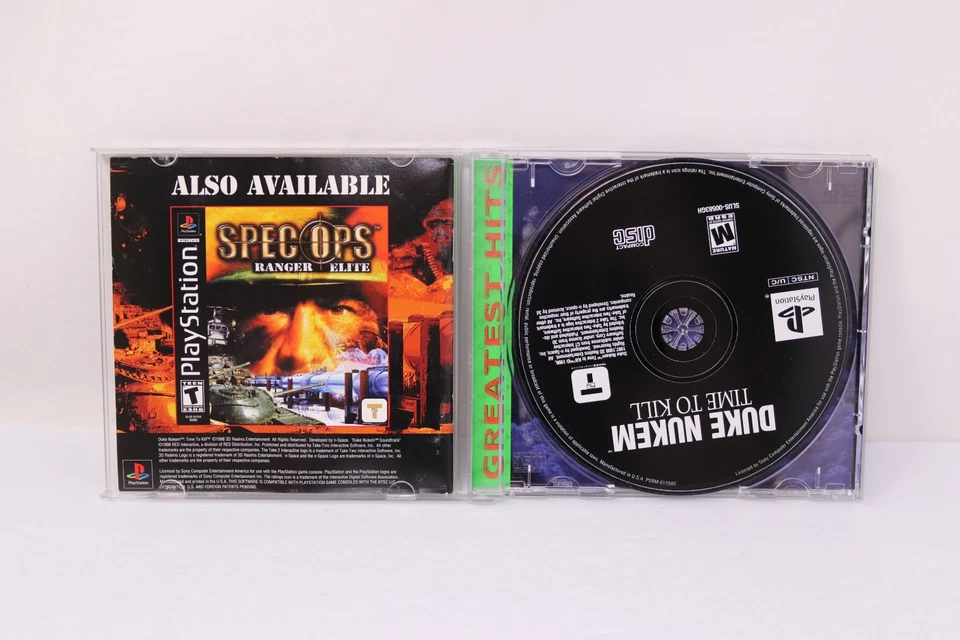 Duke Nukem: Time to Kill (Sony PlayStation 1, 2001) Tested Working - Image 2 of 3