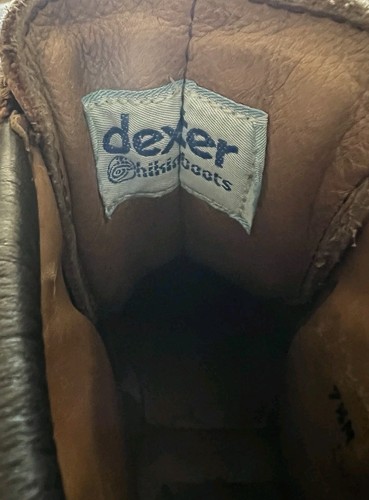 Vintage USA DEXTER Leder Wanderschuhe Gr. 7,5 (7 1/2) Med. TOP ZUSTAND! - Bild 6 von 11
