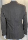 Hugo Boss Wool Blend Sport Coat Size 42R STRETCH Tan Striped Mens Blazer Jacket — photo 5