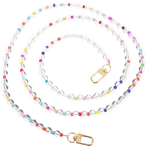 Mobile Phone Chain Ornaments Child Cell Wristlet Beaded Charm - 第 7/12 張圖片