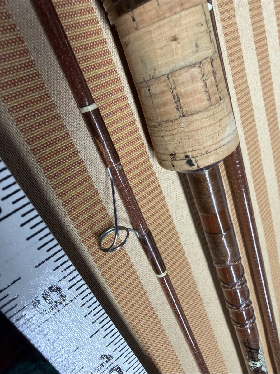 Vintage Fenwick FS67-3 Pack Rod , Tube & Sock. Original! 1965