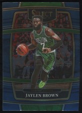 2021-22 Panini Select Blue Jaylen Brown Concourse Boston Celtics #67
