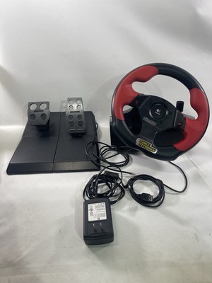 Logitech WingMan Formula Force PC USB Force Feedback Steering Wheel Pedals AT57