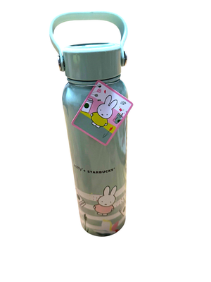 #ad STARBUCKS x MIFFY Stainless Water hot cold Bottle 27oz Summer 2026 with handle $55.00