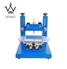 Small Manual Screen Printing Machine Precision Flatbed Screen Printing Machine