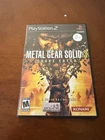 Metal Gear Solid 3: Snake Eater (PlayStation 2 PS2) Tested Working No Manual