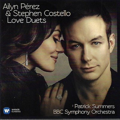 Love Duets by Ailyn Perez & Stephen Costello (CD, 2014, Warner Classics)