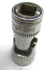 Snap on TMUSM10A 1/4" Dr 6 Pt Metric 10mm Shallow Universal Flank Drive Socket 