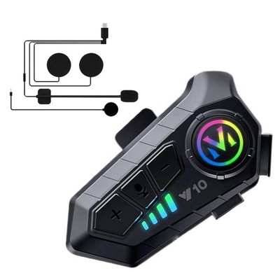 HiFi Bluetooth 5.3 Bilateral Stereo Headphone Motorcycle Helmet Accessories