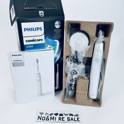 PHILIPS Sonicare 2100 Power Toothbrush White Mint, HX3661/04 Handle&charger
