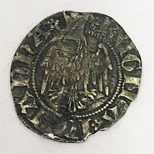 HN L'Aquila Giovanna II di Durazzo 1414-35 cell Ag gr. 0.95 BB+ DA#39 r326