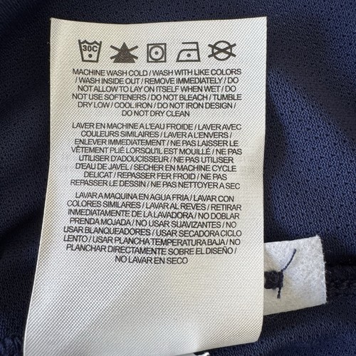 Polo Seahawks Medium Nike NFL On Field Apparel blu manica corta Dri-Fit - Foto 9 di 10