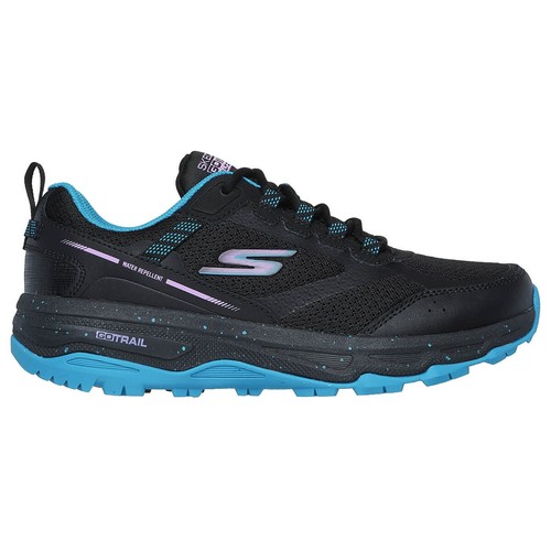 Skechers Mujer Go Ejecutar Senda Altitude Ridgeback Zapatillas - Negro/Azul - UK - Imagen 4 de 4