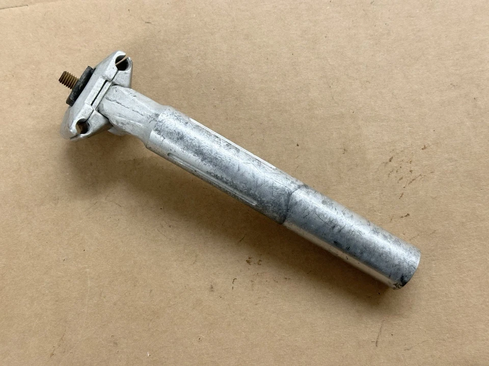 Tija de sillín de bicicleta vintage 27,2 mm 8 pulgadas Foto 4 de 4