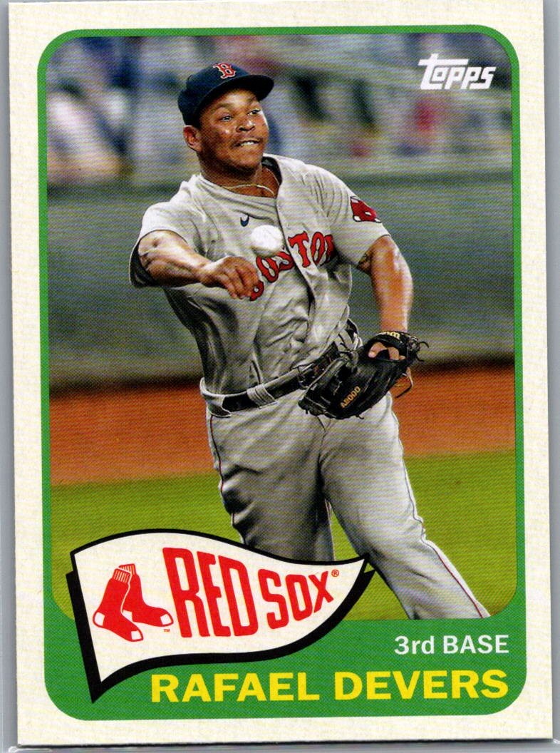 2021 Topps #T65-10 Rafael Devers 1965 Topps Redux