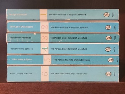 The Pelican Guide to English Literature The Age Of Book Series Lot Of 6