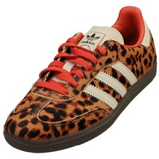 adidas Samba Og Womens Fashion Sneakers in Leopard - 8 US