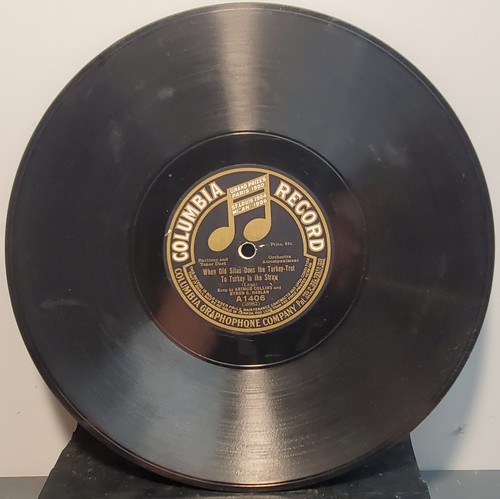 78 RPM Collins & Harlan Columbia A1406 The International Rag 10" Old Silas Trot - Picture 4 of 6