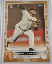 2022 Topps Series 2 Kervin Castro #413 Memorial Day Camo 22/25 (RC)
