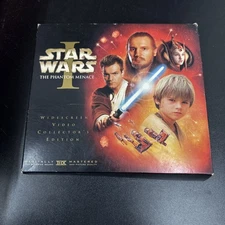 STAR WARS Episode 1 The Phantom Menace 1999 VHS Widescreen Collectors Edition