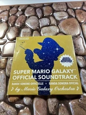 Super Mario Galaxy Official Soundtrack CD Nintendo 2007 Cardboard Sleeve - Used