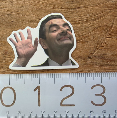  Mr. Bean Sticker  Mr. Bean  Decal Funny Sticker Meme sticker Meme Decal Funny