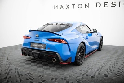 Maxton Design Diffusor Flaps V.2 passend für Toyota Supra Mk5 schwarz Hochglanz