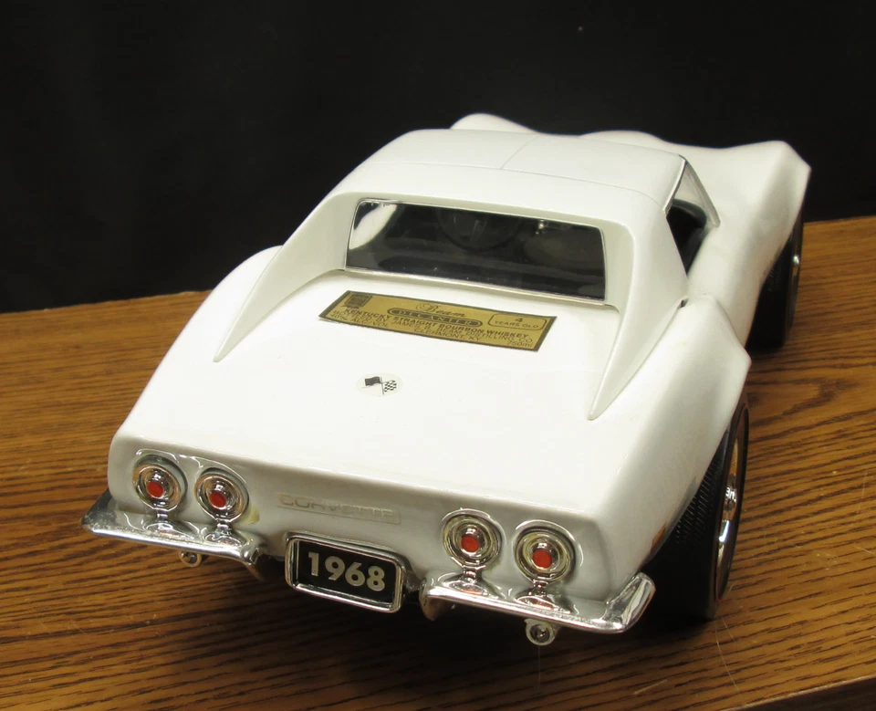 JIM BEAM White 1968 Corvette Decanter w/Box 1 of 666 Produced - Image 4 of 4
