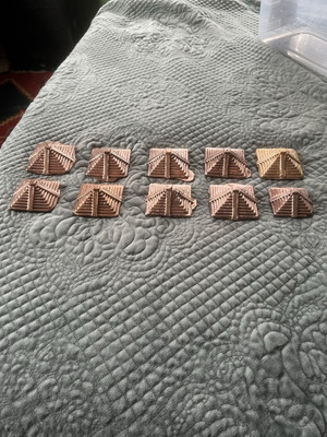 1 Lb Solid copper pyramid for meditation