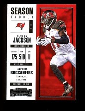 2017 Panini Contenders Season Ticket #11 DeSean Jackson Tampa Bay Buccaneers QTY