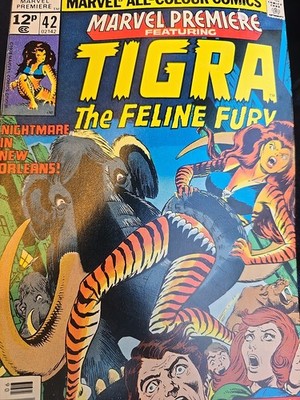 Marvel Premiere Featuring Tigra The Feline Fury #42 Marvel Comics