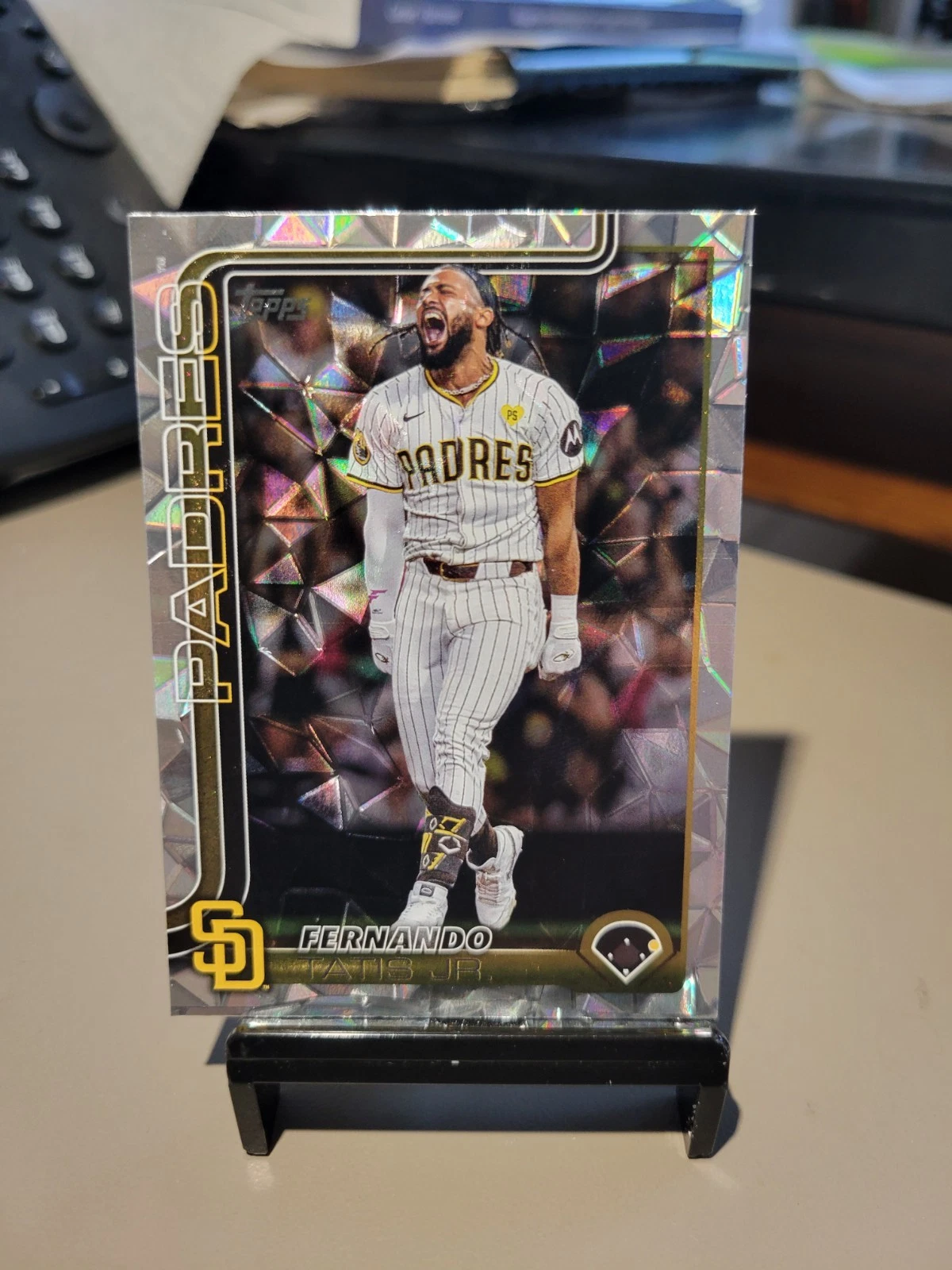 2025 Topps Series 2 Fernando Tatis Jr. #600 Diamante Foil