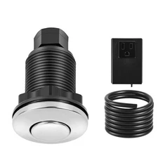 Uimoso Garbage Disposal Air Switch Kit Sink Top Air Switch for Waste Disposal