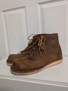 Origin USA brown boots vibram soles size 10 made in Maine MAINE MOC STEEL TOE BOOT 6 main image 4