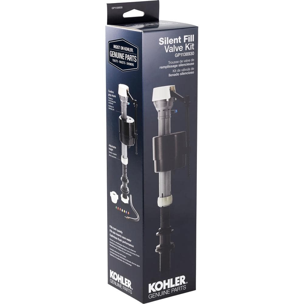 KOHLER Silent Fill Toilet Valve Kit